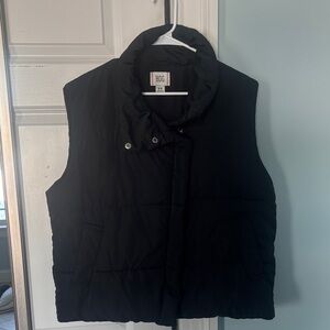 BDG Black puffer vest